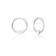 NS-1012 - 925 Sterling silver nose hoop.