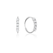 NS-1042 - 925 Sterling silver nose hoop.